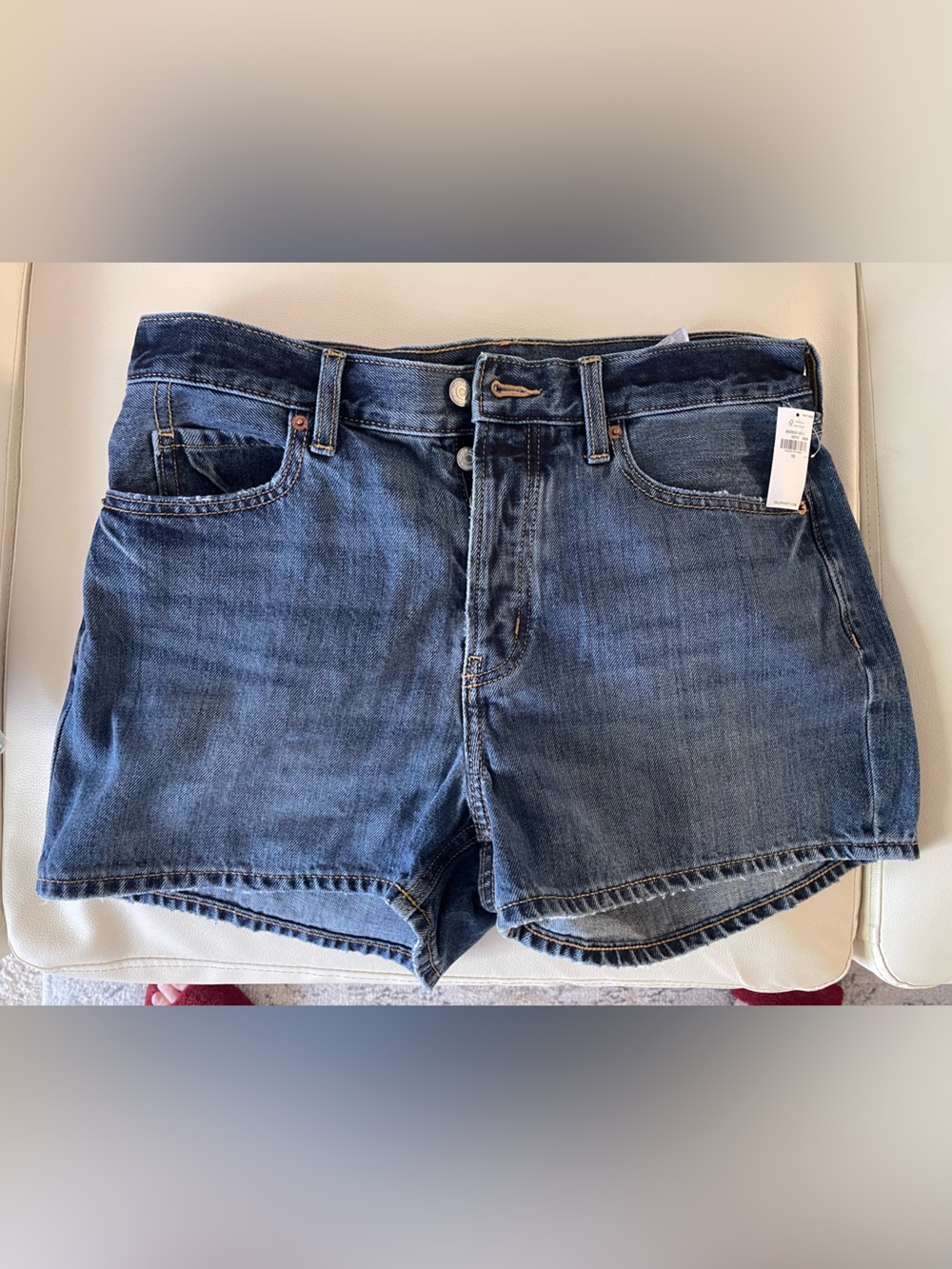 Old Navy Women's Dark Blue Denim Shorts